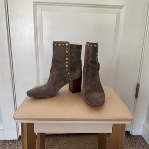 Tory Burch Studded Ankle Boots